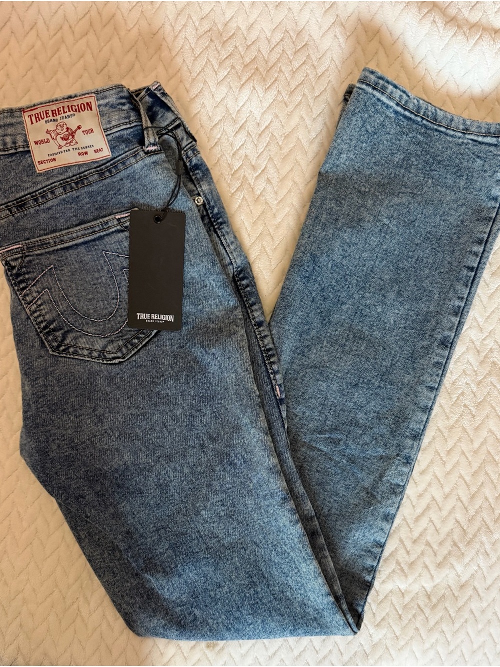 🦋True Religion Men’s Light Blue Slim Jeans